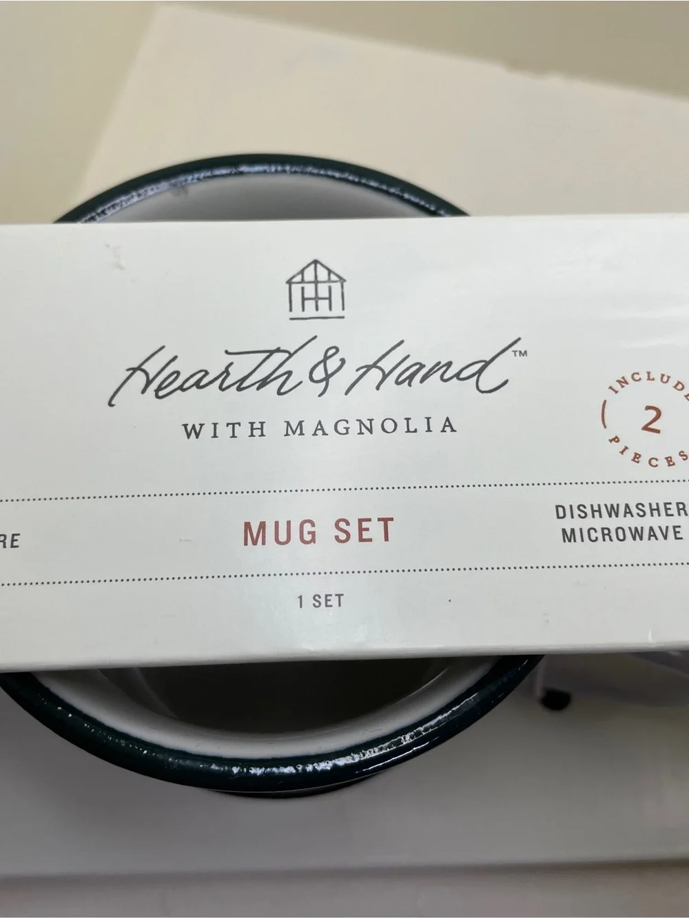 Hearth & Hand with Magnolia Skier Mug Set.
